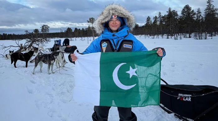 Pakistan's Samar Khan completes 300km Arctic dogsled challenge