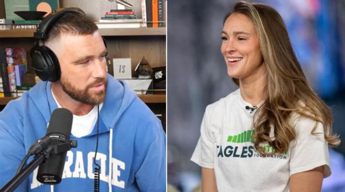 Kylie Kelce under backlash for 'ridiculous' comment on Taylor Swift, Travis