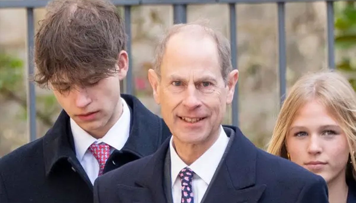 The Duke of Edinburgh and James at 2026 Easter Matins Service
