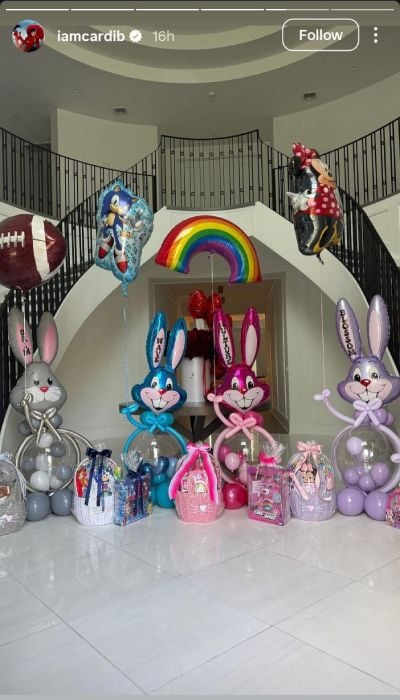 Did Cardi B just reveal the name of her baby with Stefon Diggs?