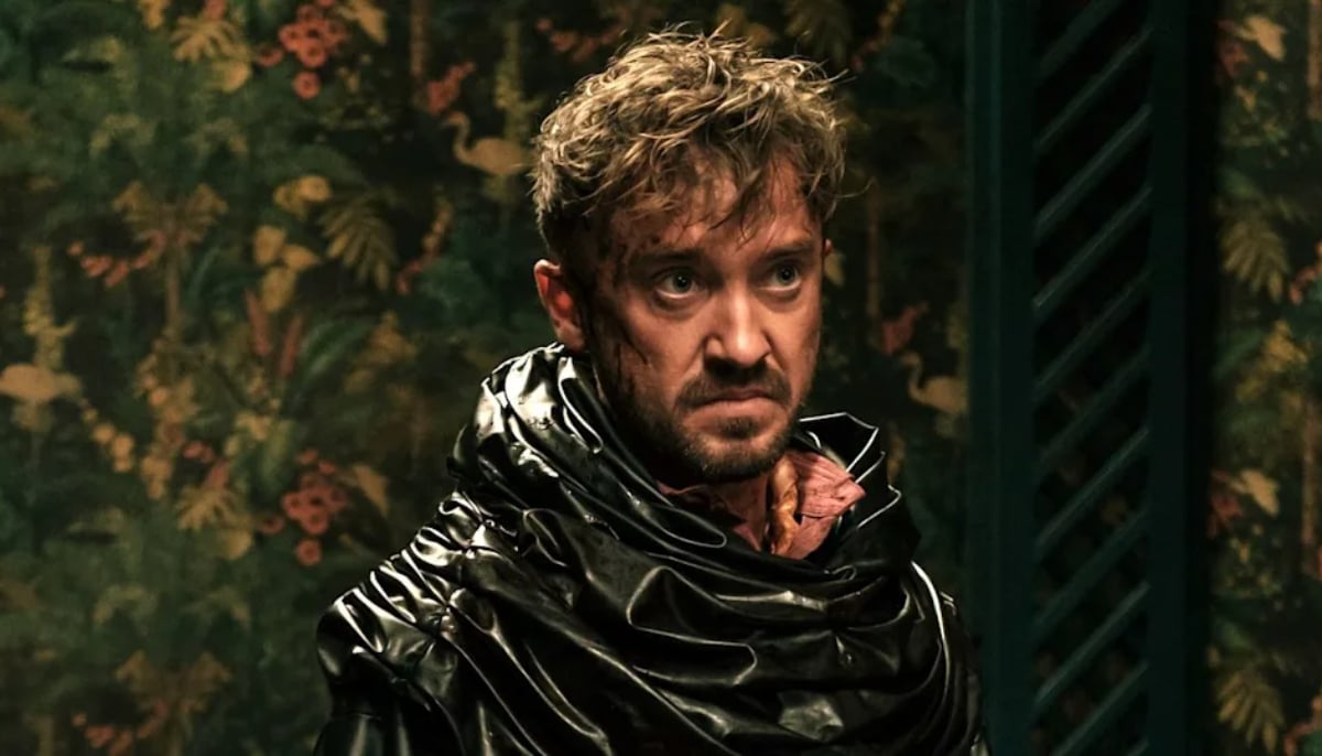 Tom Felton surprises cast with songs on ‘They Will Kill You’ set