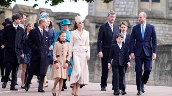Royal family put on united front as King Charles leads Easter Service