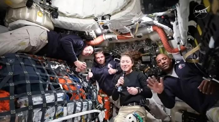 In pictures: Artemis II crew share glimpses of moon, Earth