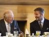 King Charles and David Beckham's blooming laugh at Highgrove
