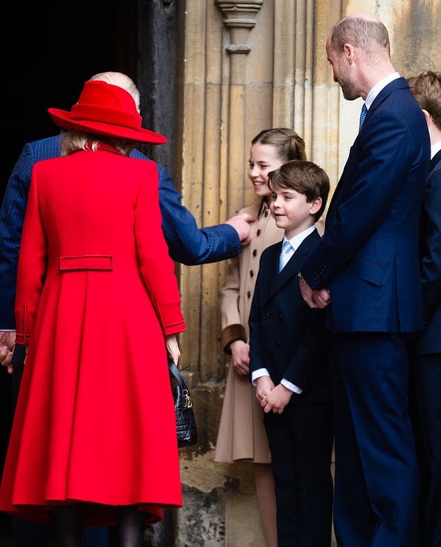 King gives approval as Princess Charlotte takes key role from William, Kate
