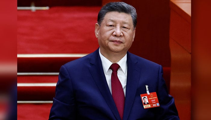 Chinese President Xi Jinping attends the closing session of the National Peoples Congress (NPC) at the Great Hall of the People in Beijing, China March 12, 2026. — Reuters