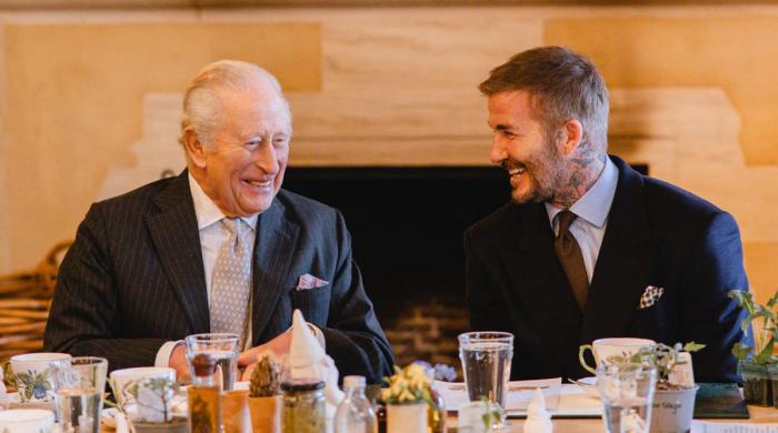 King Charles left in awe by David Beckham's heartwarming story