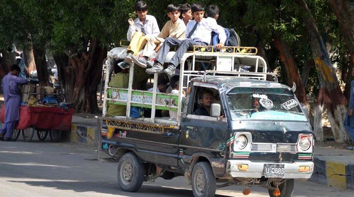 Sindh bars schools from increasing van fares amid fuel price surge