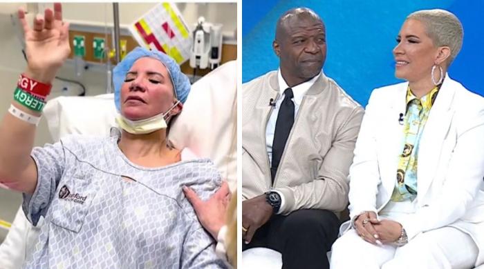 Terry Crews' wife Rebecca reveals secret decade-long Parkinson's battle
