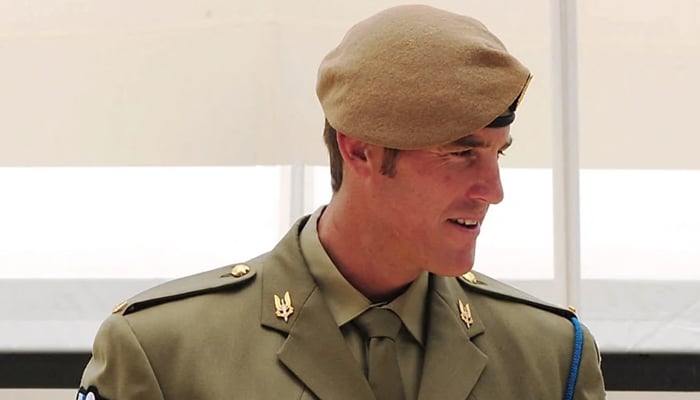Ben Roberts-Smith in January 2011 when he was awarded the Victoria Cross. — AFP