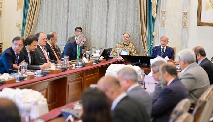 PM Shehbaz chairing a review meeting on reforms in the National Tariff Commission on April 7, 2026. — APP