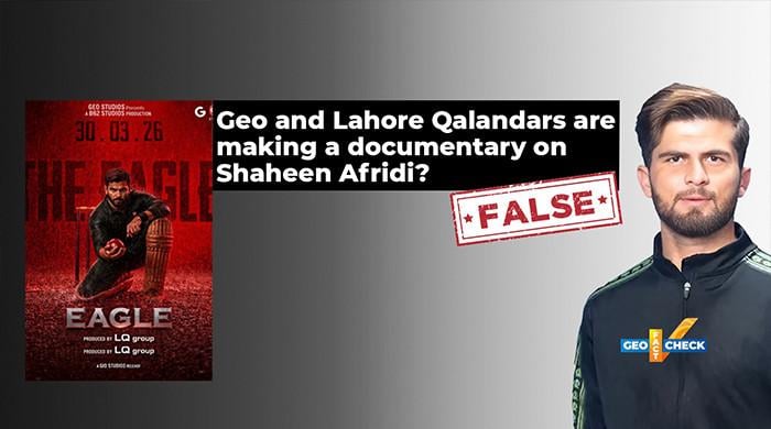 Fact-check: No, Geo and Lahore Qalandars are not making a Shaheen Afridi documentary