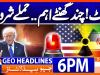 Geo Headlines 6 PM | 7th April 2026