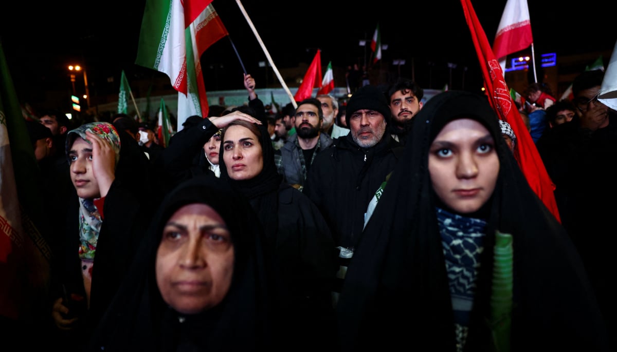 People gather after a two-week ceasefire in the Iran war was announced, in Tehran, Iran, April 8, 2026. — Reuters