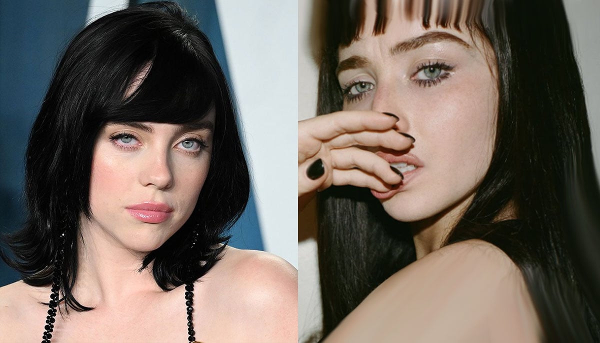 Sabrina Carpenter strikes uncanny resemblance to Billie Eilish in new photos