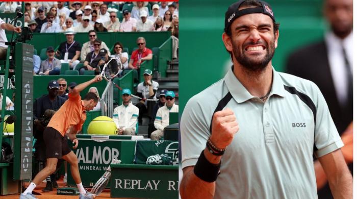 Monte-Carlo Masters: Medvedev crushed by double-bagel in 49 minutes to Berrenttini