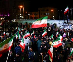 In pictures: Iranians flood streets in celebration after ceasefire announcement