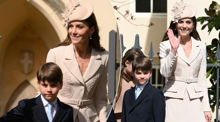 Princess Kate's awkward moment as question about Prince Louis raised