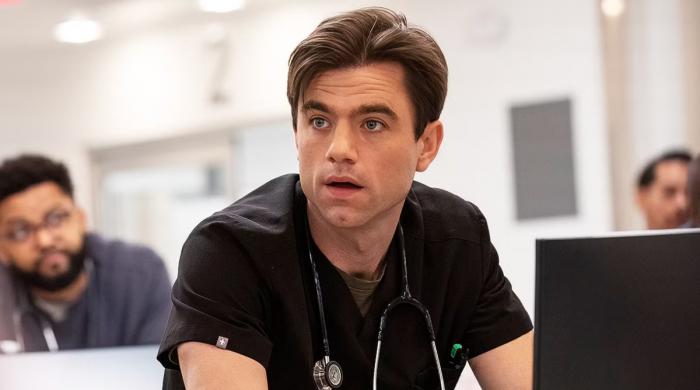 Patrick Ball gets emotional over life changing ‘The Pitt' success