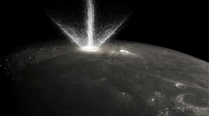 Artemis II astronauts witness 6 meteorites colling with Moon