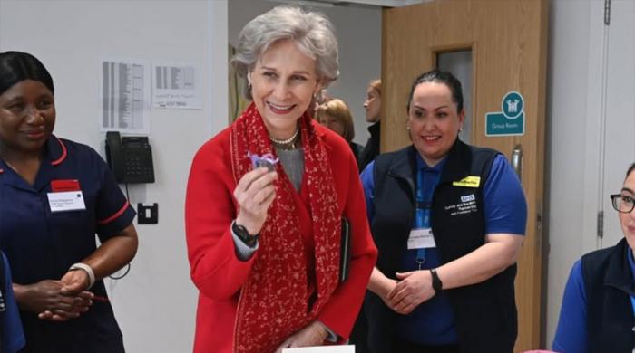 Duchess of Gloucester focuses on mental health while royals go egg hunting