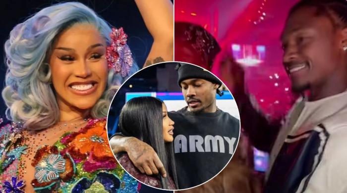 Cardi B catches up with ex-boyfriend Stefon Diggs after he attends concert