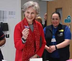 Duchess of Gloucester focuses on mental health while royals go egg hunting