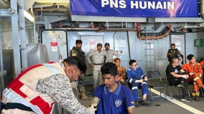 Pakistan Navy rescues 18 crew members including foreign nationals in Arabian Sea