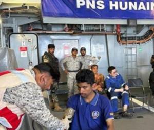 Pakistan Navy rescues 18 crew members including foreign nationals in Arabian Sea