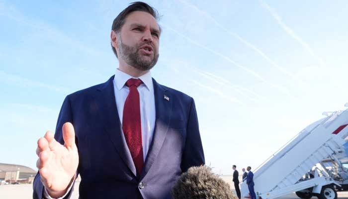 US Vice President JD Vance speaks to the media before boarding Air Force Two before departure to Pakistan for talks on Iran, at Joint Base Andrews, Maryland, US, April 10, 2026. — Reuters