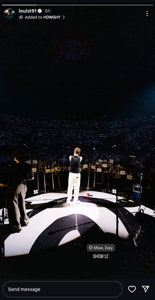 Louis Tomlinson loses cool during Milan concert: Tense moment goes viral