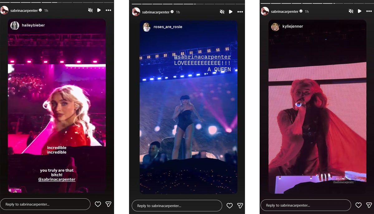 Sabrina Carpenter drags Hailey, Kylie to Coachella ahead of Justins show