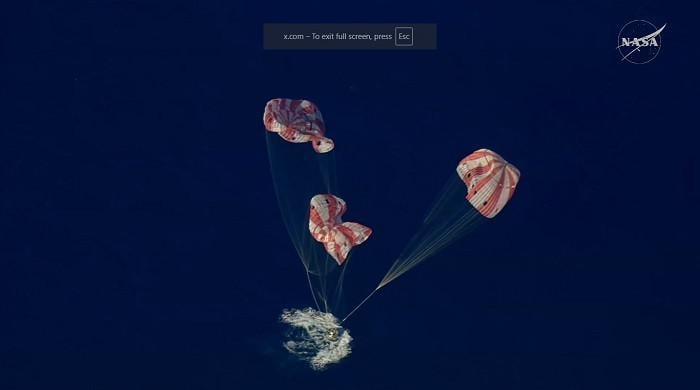 Artemis II capsule splashes down in Pacific, ending first crewed lunar flyby in 50 years