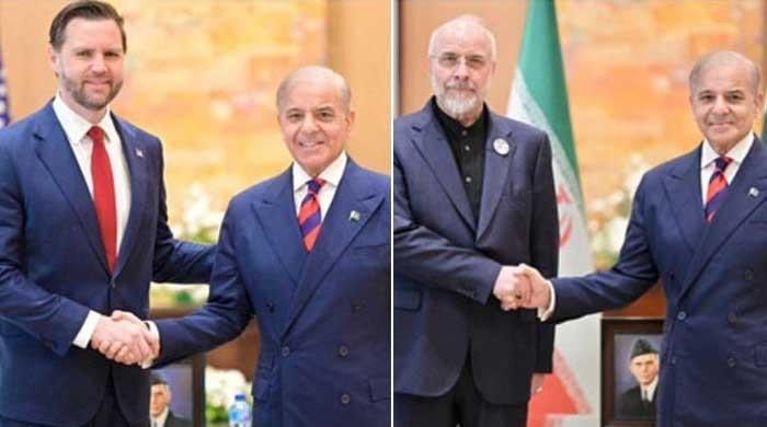 'Stepping stone': PM Shehbaz meets US, Iranian delegations as Islamabad Talks begin