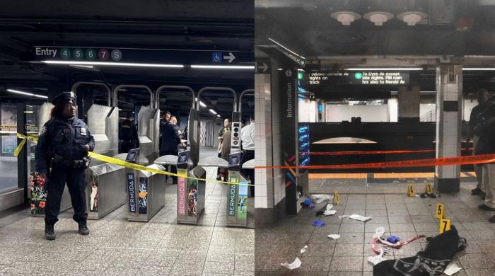 Grand Central stabbing: Three stabbed, suspect fatally shot by NYPD 