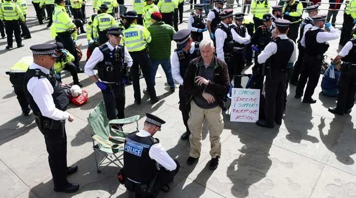 London police arrest 212 people at protest over Palestine Action ban