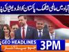Geo News Headlines 3 PM | 11th April 2026