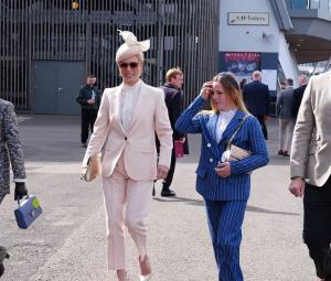 Zara Tindall says ‘let the girls win' at Grand National Festival