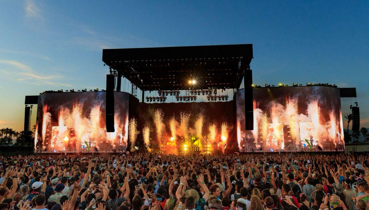 Coachella incident leaves woman injured as fixture crashes down