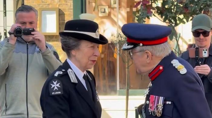 Princess Anne marks 40 years of Cadet excellence