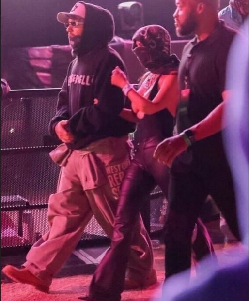 Kim Kardashian, Lewis Hamilton keep it casual at Coachella