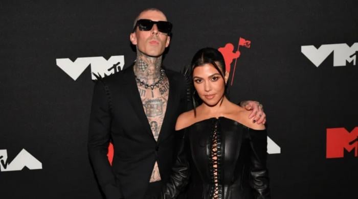 Kourtney Kardashian gives a glimpse into Coachella with Travis Barker