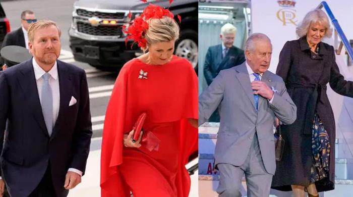 King, Queen land in US ahead of White House welcome