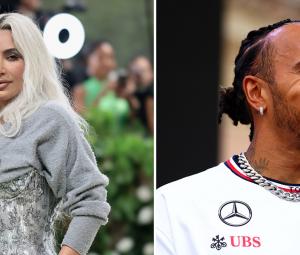 Kim Kardashian, Lewis Hamilton keep it casual at Coachella