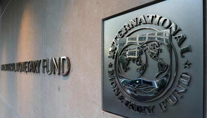 International Monetary Fund (IMF) logo is seen outside the headquarters building in Washington, US, September 4, 2018.— Reuters