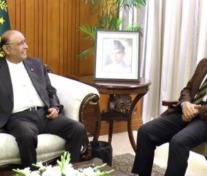 President Zardari lauds Pakistan's untiring efforts in facilitating US-Iran dialogue