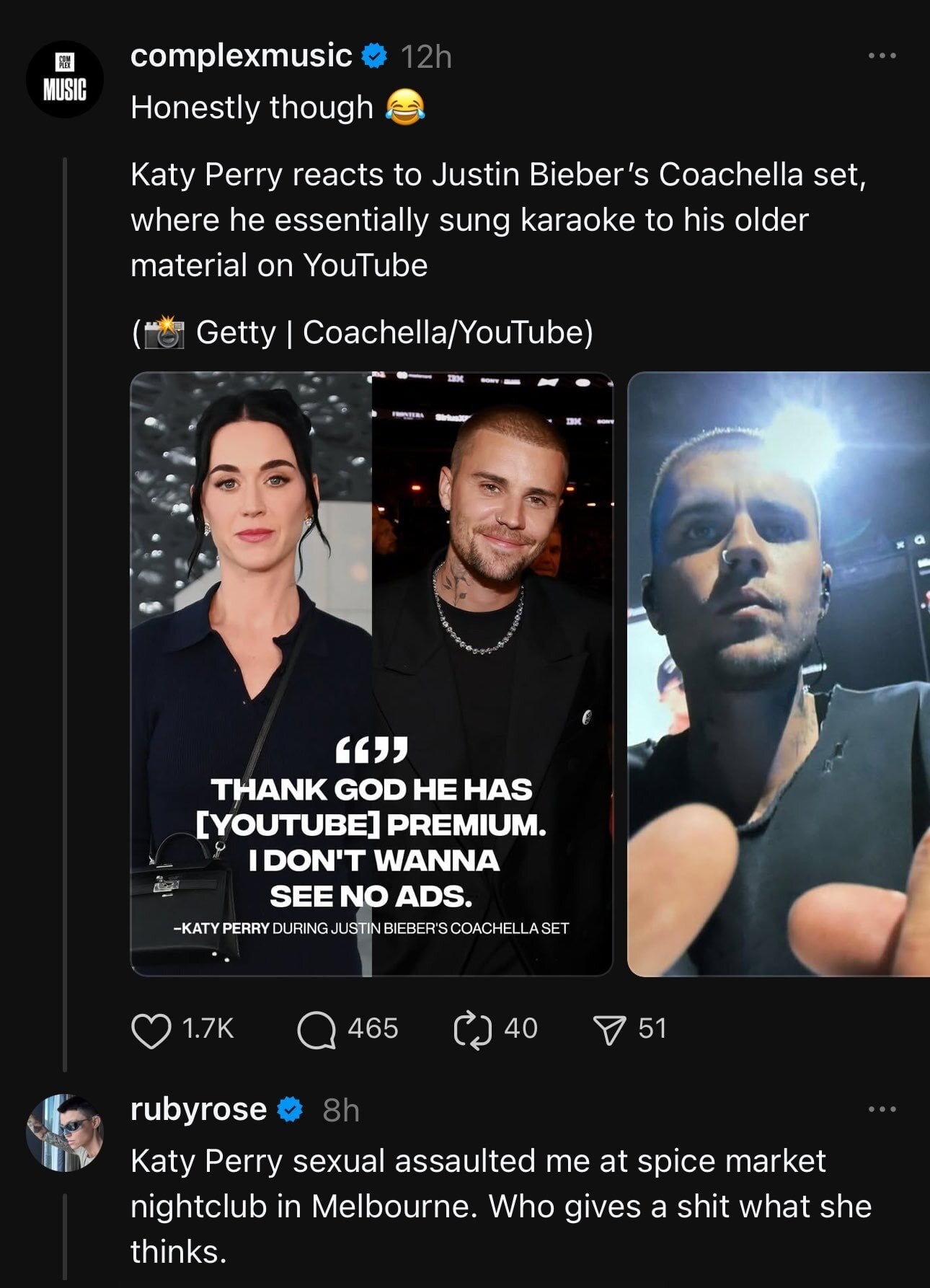 Katy Perry under investigation after Ruby Rose shock allegations surface