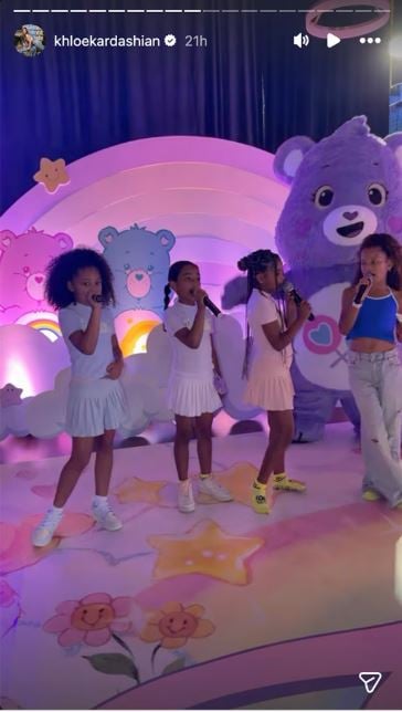 Khloé Kardashian marks daughter True 8th Birthday with colourful bash