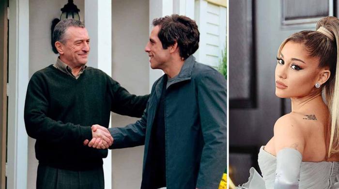 Robert De Niro, Ben Stiller praise Ariana Grande at ‘Focker-In-Law' first look