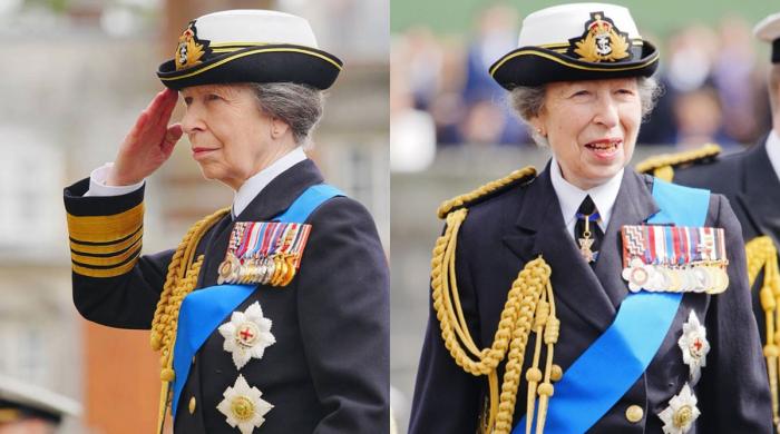 Princess Anne keeps up her relentless royal pace in Dartmouth